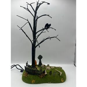 Dept 56 # 56.53215 Village Accessories Halloween Sounds Theme USED